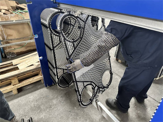 H17 Componenti per scambiatori di calore di tipo piastra Materiale di titanio industriale