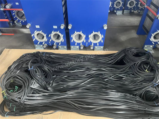 Tipi di guarnizioni per scambiatori di gomma e plastica NBR HNBR Materiale EPDM