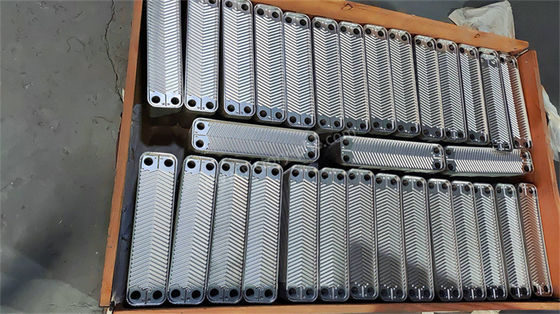 Piastra per scambiatori di calore in titanio Accessen 0,5 mm 0,6 mm di spessore
