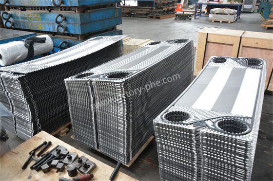 OEM Chevron Plate Heat Exchanger Parti di ricambio Lega Hastelloy