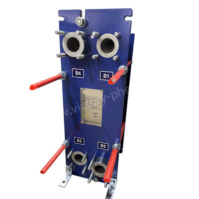 Scambiatore di calore per pompe di calore a nichel Scambiatore di calore da liquido all'aria industriale