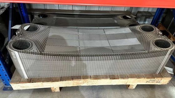 Placca di scambiatore di calore Hastelloy GEA spessore 0,5 mm / 0,6 mm Dimensione