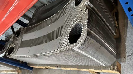 Scambiatore di calore in acciaio inossidabile di tipo industriale 304 / 316L