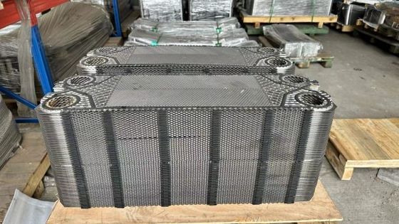 PHE Vicarb Piastre per scambiatori di calore larghezza 500 mm con guarnizione NBR