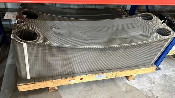 PHE Vicarb Piastre per scambiatori di calore larghezza 500 mm con guarnizione NBR
