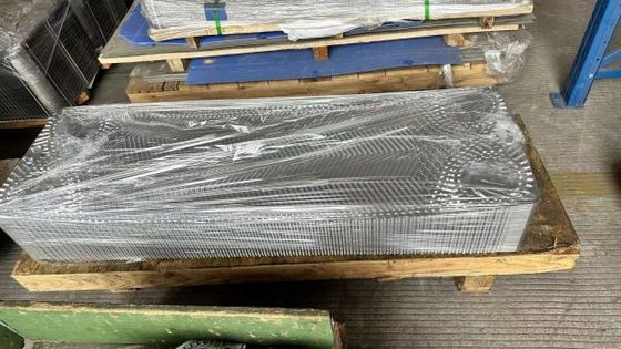 Piastre per scambiatori di calore in titanio Vicarb resistenza alla corrosione 0,5 mm