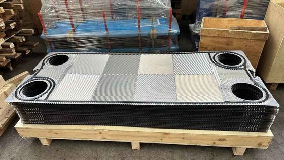 Modello Chevron 3.0Mpa Nuovo prodotto 2024 Piastra per scambiatori di calore con rivestimento in polvere