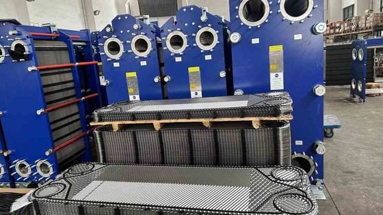 0.6mm Acciaio inossidabile Chevron Placca scambiatore di calore Tipo di guarnizione incollato per il trasferimento ottimale di calore