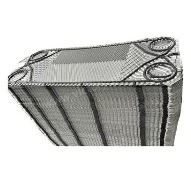 Disegno di piastra con guarnizione Vicarb Placca scambiatore di calore con spessore della guarnizione di 3 mm